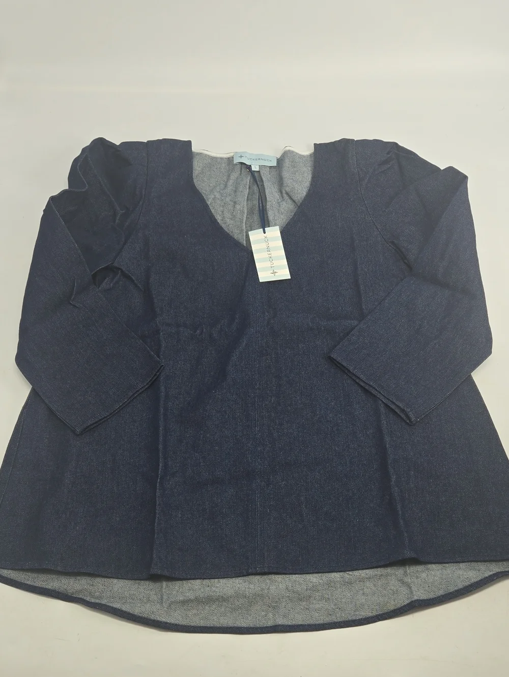 NEW Tuckernuck Tetley Blouse Blue L
